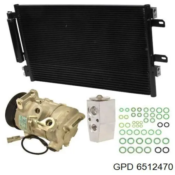 Компресор кондиціонера 6512470 GPD