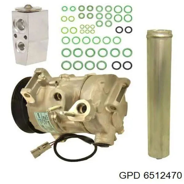 Компресор системи кондиціювання GPD 6512470 ціна, від 324.47 USD