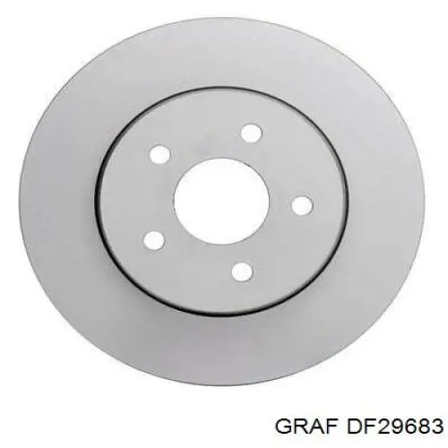 DF29683 Graf диск гальмівний задній
