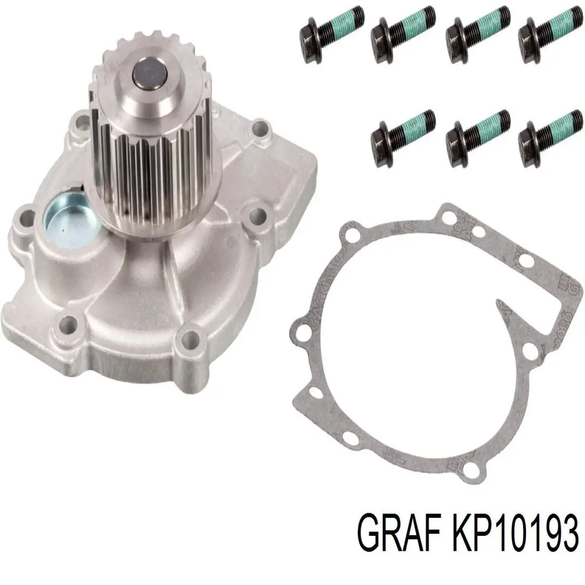 KP10193 Graf Ремінь ГРМ, комплект