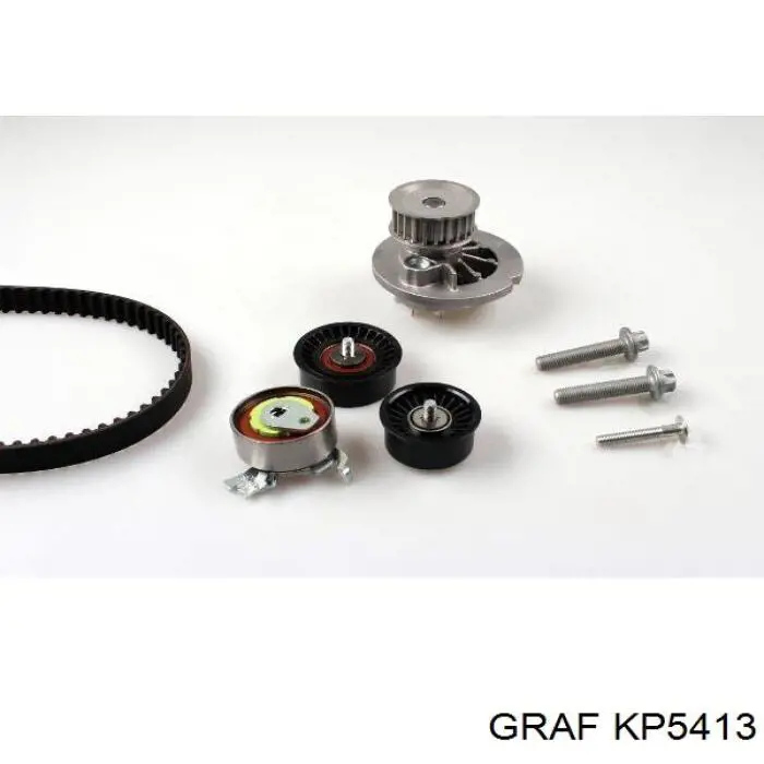 Комплект ГРМ Graf KP5413 ціна, від 105.40 USD