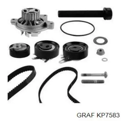 Комплект ГРМ Graf KP7583 ціна, від 172.64 USD