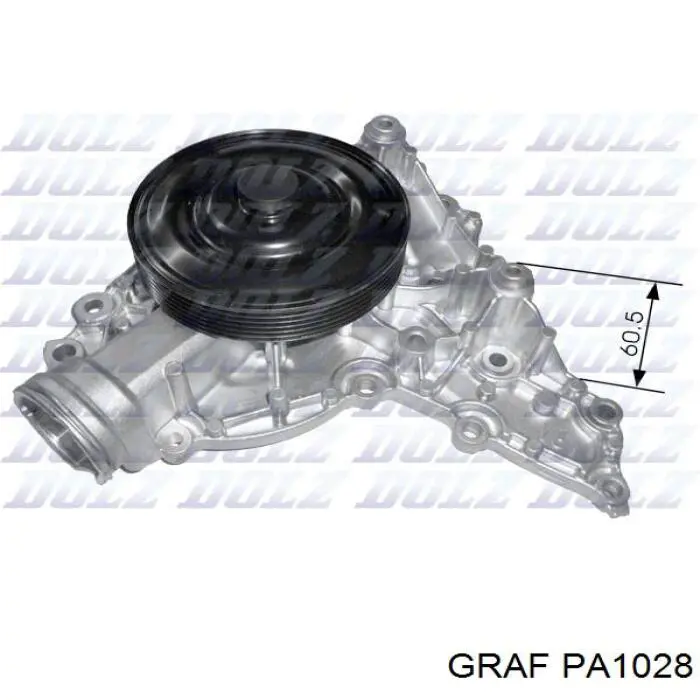 Помпа охолодження Graf PA1028 ціна, від 60.69 USD