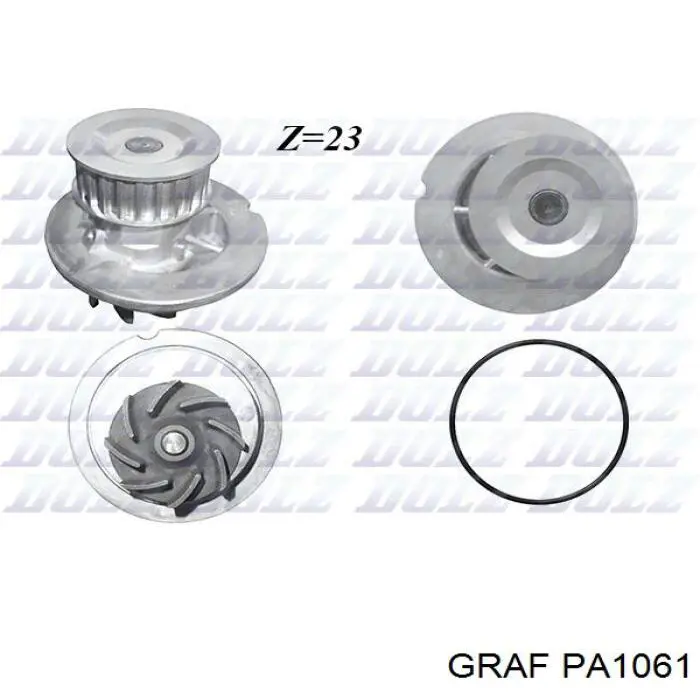 Купити PA1061 Graf Насос охолоджуючої рідини