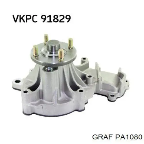 Помпа водяна (насос) охолодження, в зборі з корпусом PA1080 Graf