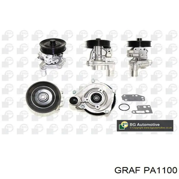 Помпа охолодження Graf PA1100 ціна, від 85.55 USD