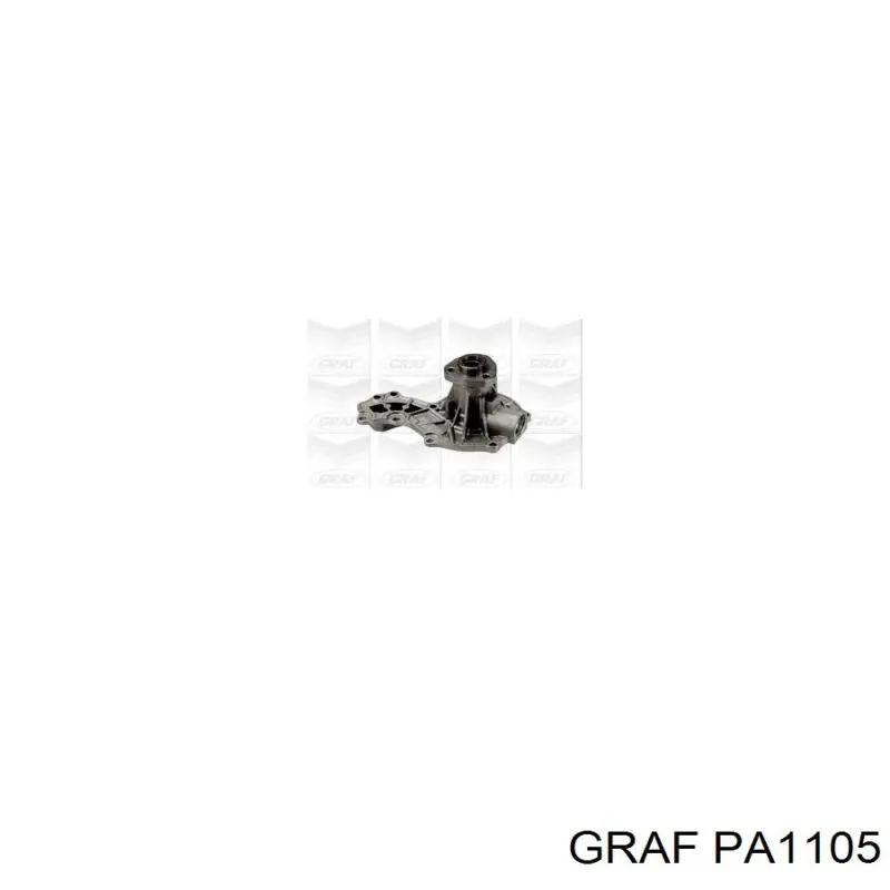 Водяний насос охолодження, з корпусом Graf PA1105