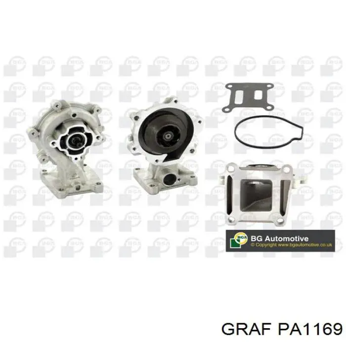 Купити PA1169 Graf Насос охолоджуючої рідини
