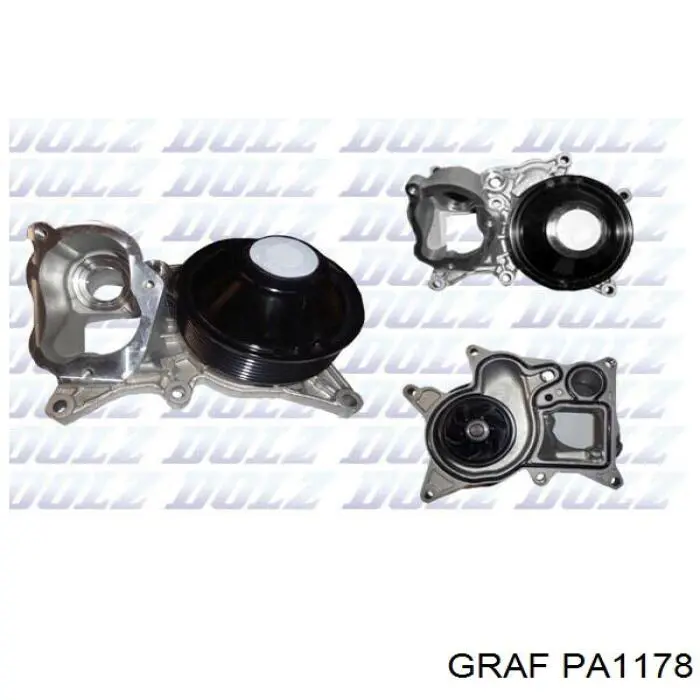 Купити PA1178 Graf Насос охолоджуючої рідини