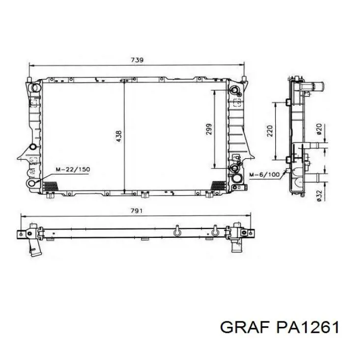 Водяний насос Graf PA1261