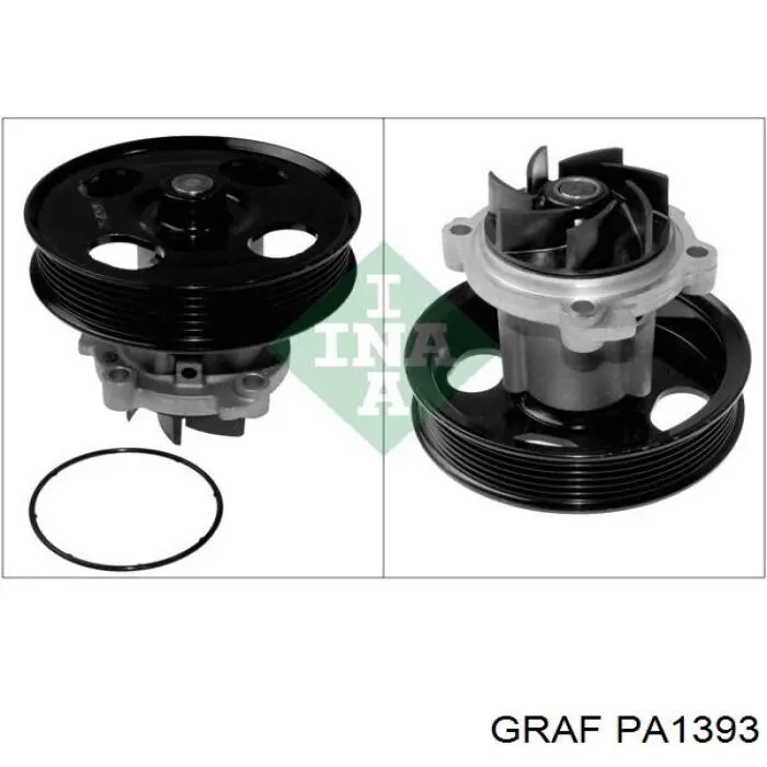 Помпа охолодження Renault (RVI) 210102692R ціна, від 31.19 USD