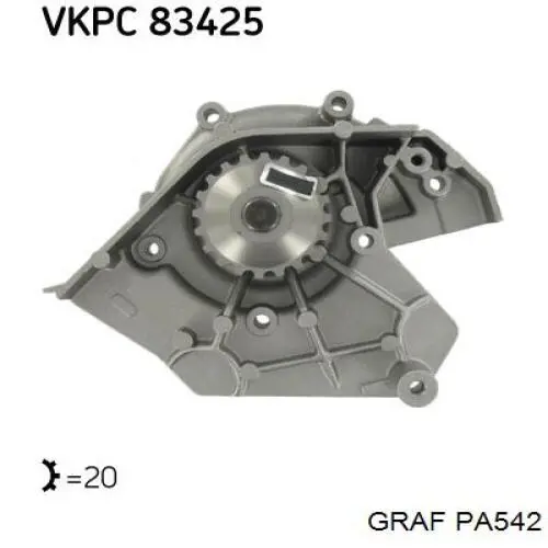 Помпа PA542 Graf