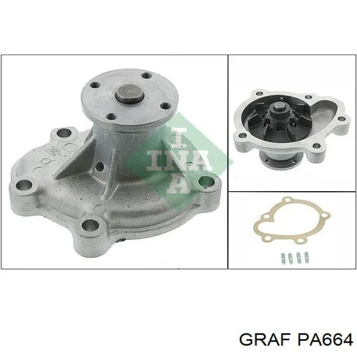 PA664 Graf Насос охолодження