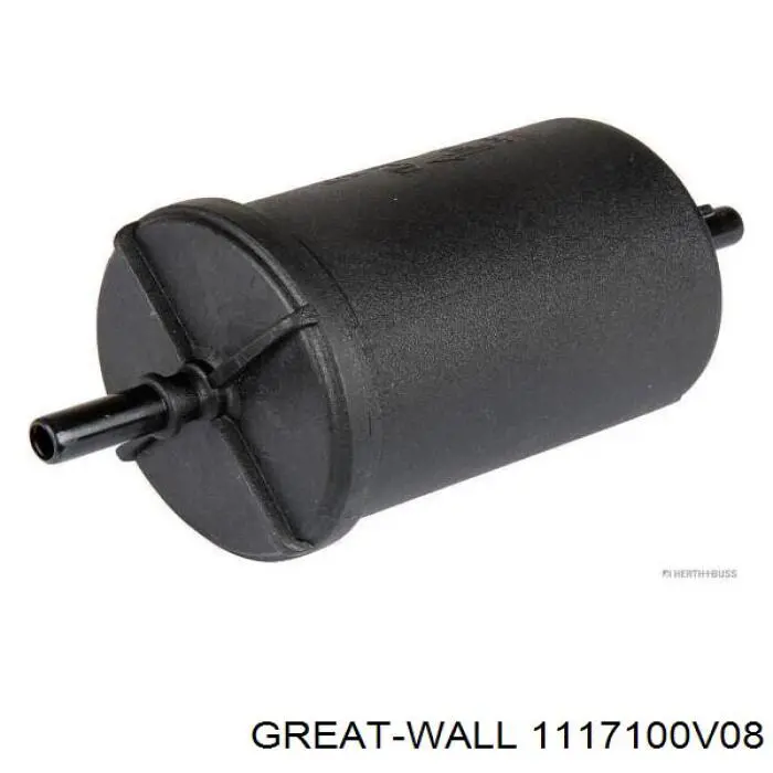 Фільтр тонкого очищення палива Great Wall 1117100V08 ціна, від 3.67 USD