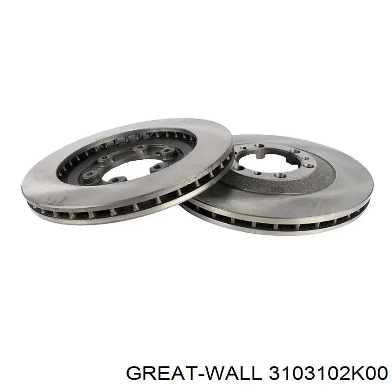 Диск переднього гальма Great Wall 3103102K00 ціна, від 43.03 USD