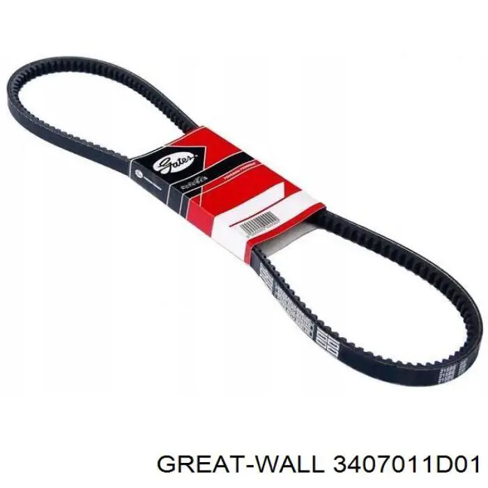 Купити 3407011D01 Great Wall Ремінь генератора