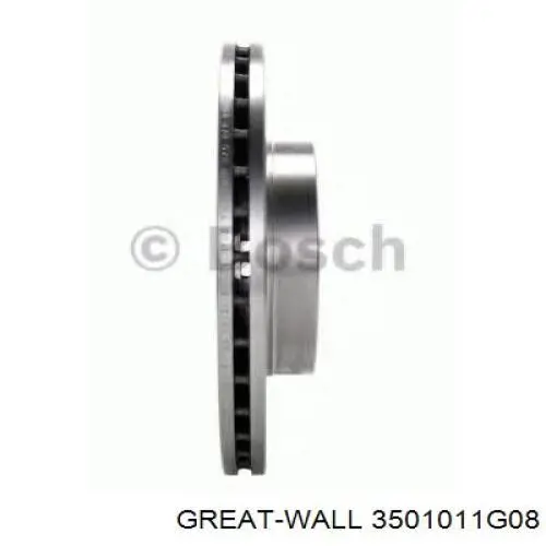 Гальмівні диски передні 3501011G08 Great Wall