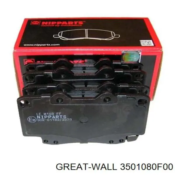 3501080F00 Great Wall Передні гальмівні колодки
