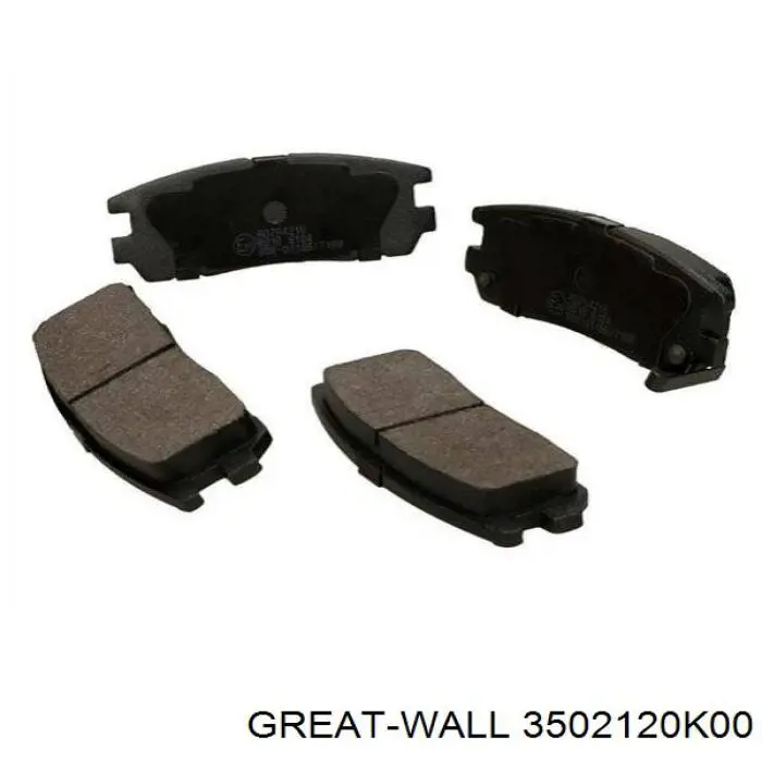 Купити 3502120K00 Great Wall Задні колодки