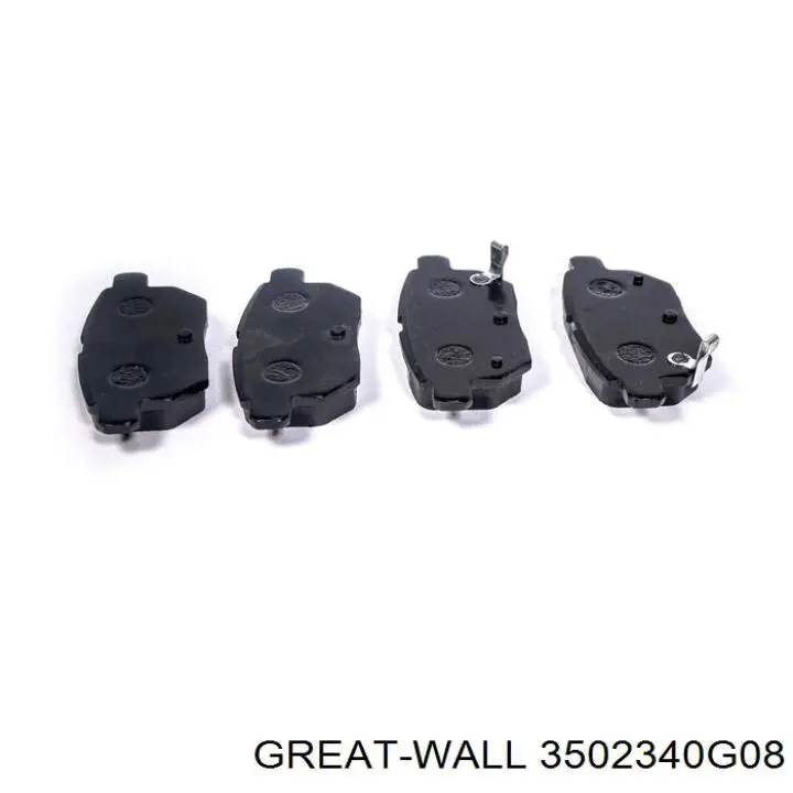 Задні гальмівні колодки Great Wall 3502340G08 ціна, від 8.66 USD