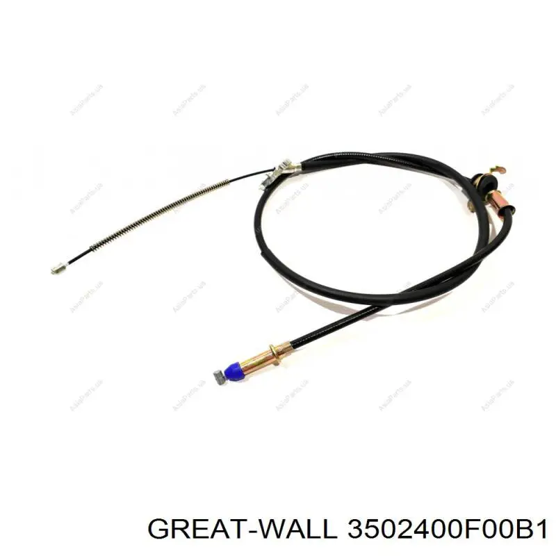 3502400F00B1 Great Wall Трос ручного гальма задній, правий