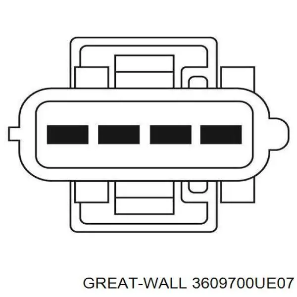 Лямбда датчик кисню Great Wall 3609700UE07 ціна, від 45.87 USD
