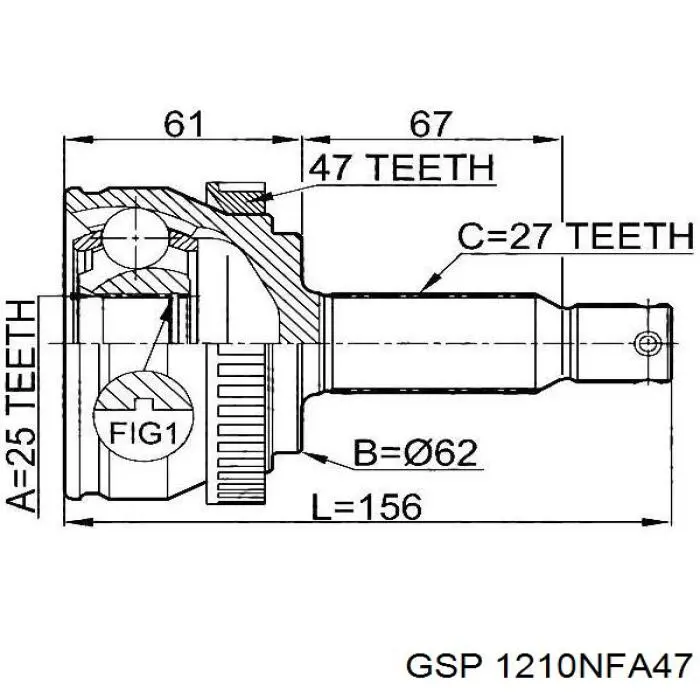 Граната колісна Tangun J21013 ціна, від 28.68 USD