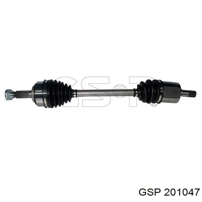Привід передній лівий GSP 201047 ціна, від 93.00 USD