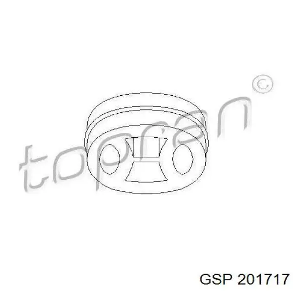 Купити 201717 GSP Ліва піввісь