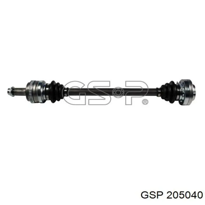 Піввісь задня, ліва GSP 205040 ціна, від 90.25 USD