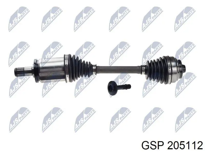 Піввісь задня, ліва GSP 205112 ціна, від 100.71 USD