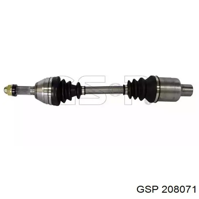 Піввісь передня, права GSP 208071 ціна, від 85.59 USD
