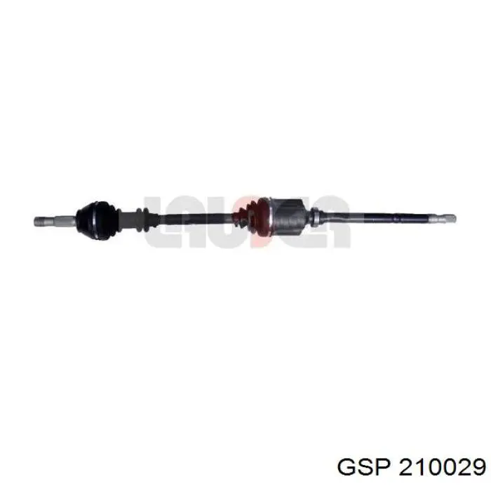 Ліва піввісь CT88018 GP