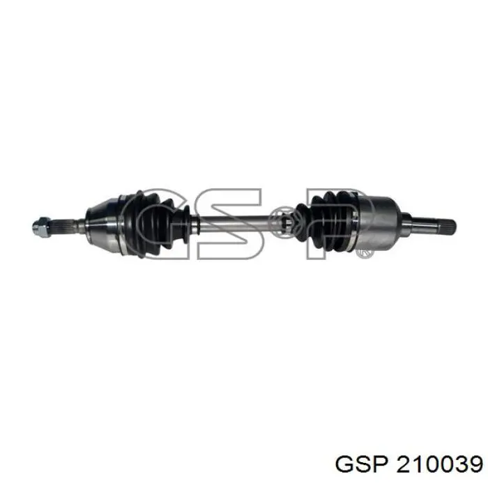 Купити 0021615 GKN-Spidan Ліва піввісь