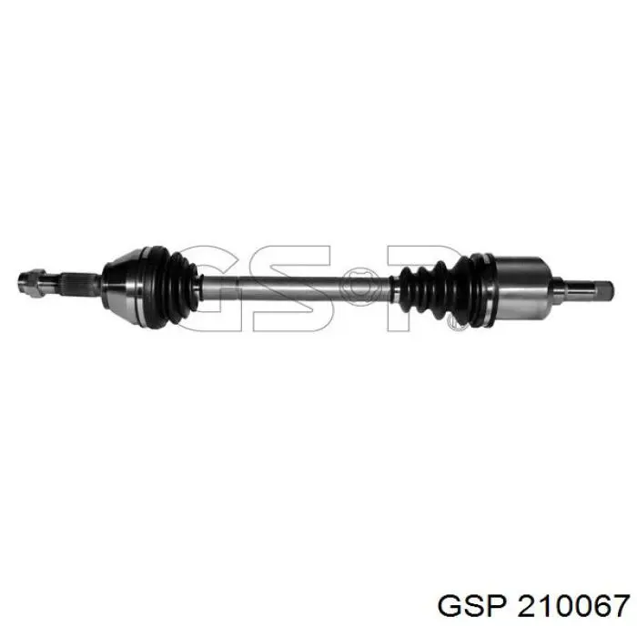 Ліва піввісь CT88030A GP