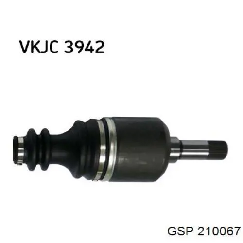 Ліва піввісь G2C019PC Pascal