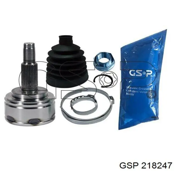 Ліва піввісь 218247 GSP