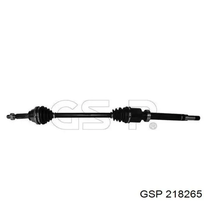 Піввісь передня, права GSP 218265 ціна, від 119.17 USD