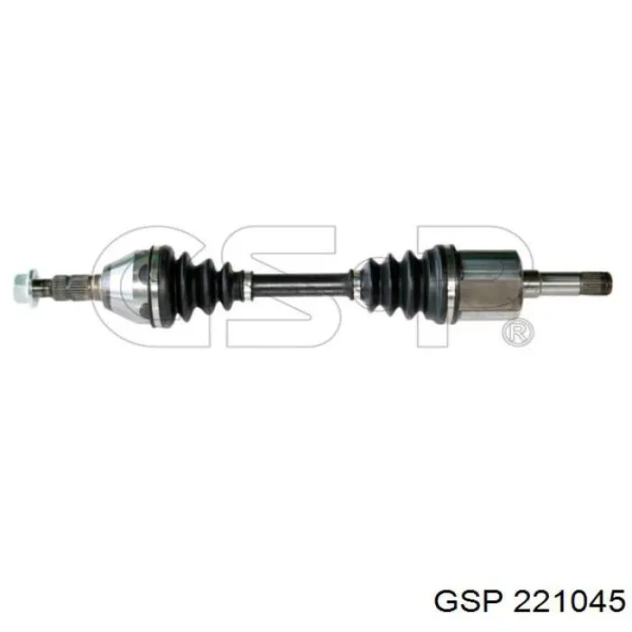Піввісь передня, права GSP 221045 ціна, від 92.02 USD