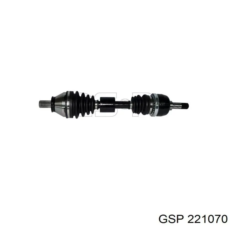 Привід передній лівий GSP 221070 ціна, від 107.50 USD