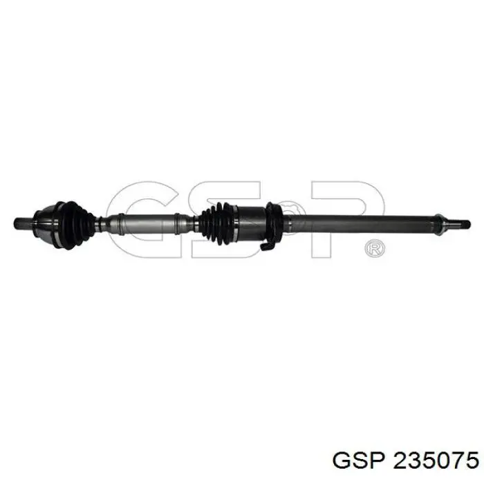 Піввісь передня, права GSP 235075 ціна, від 117.55 USD