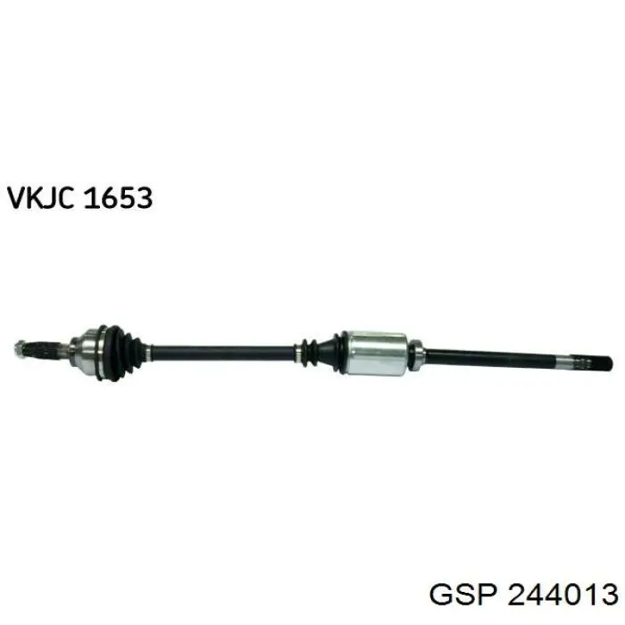 Піввісь передня, права GSP 244013 ціна, від 112.14 USD