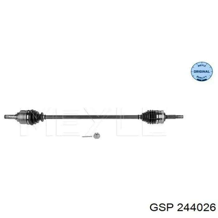 Піввісь передня, права GSP 244026 ціна, від 74.91 USD