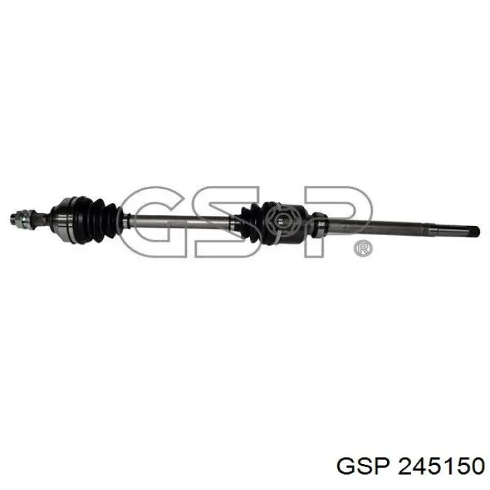 Піввісь передня, права GSP 245150 ціна, від 291.24 USD