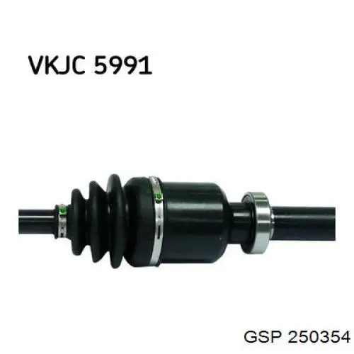 Купити DS52255 LPR Піввісь права