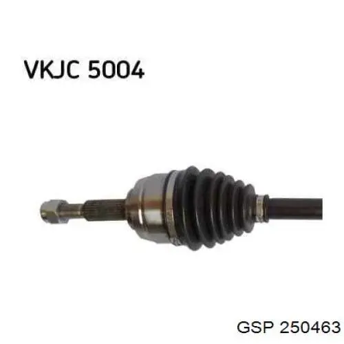 VKJC5004 SKF піввісь (привід передня, права)