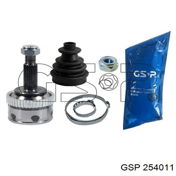 Вісь передня GSP 254011 ціна, від 90.74 USD