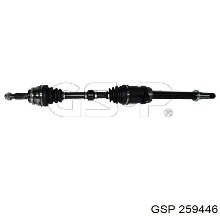 Піввісь передня, права GSP 259446 ціна, від 108.34 USD