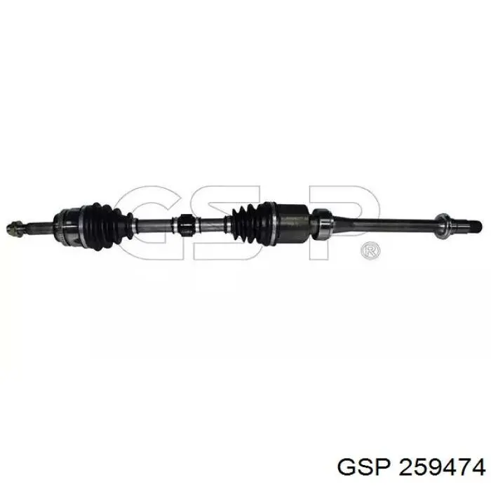 Піввісь передня, права GSP 259474 ціна, від 113.42 USD