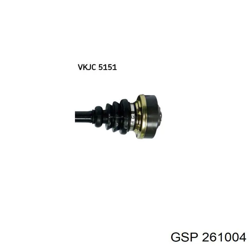 Піввісь права 302004190278 Magneti Marelli